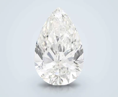 11.54ct F VVS2 Rare Carat Ideal Cut Pear Lab Grown Diamond