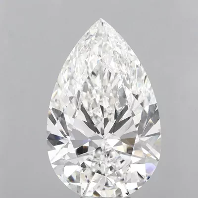 12.02ct F VS1 Rare Carat Ideal Cut Pear Lab Grown Diamond