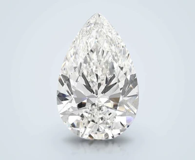 12.02ct F VS1 Rare Carat Ideal Cut Pear Lab Grown Diamond