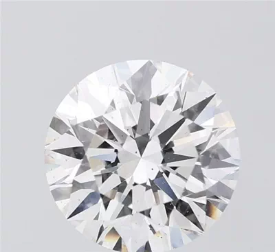 3.05ct F SI1 Rare Carat Ideal Cut Round Lab Grown Diamond