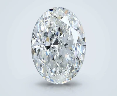 2.50ct H SI1 Rare Carat Ideal Cut Oval Diamond