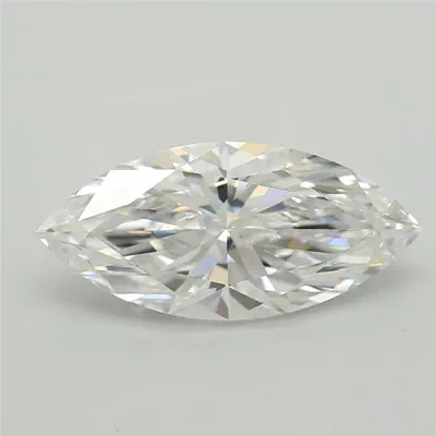 1.08ct D VVS2 Rare Carat Ideal Cut Marquise Lab Grown Diamond