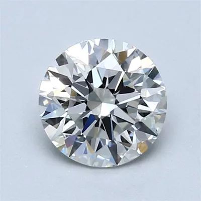 1.09ct H VVS1 Rare Carat Ideal Cut Round Diamond