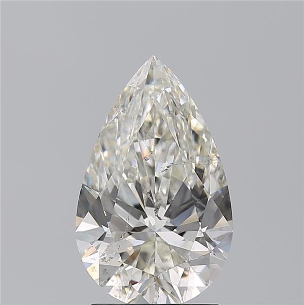 2.20ct J SI2 Rare Carat Ideal Cut Pear Diamond