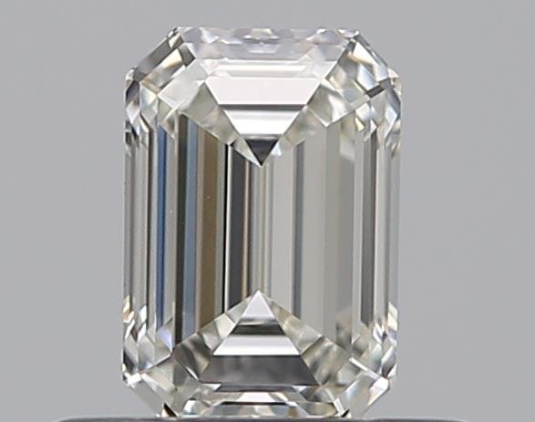 0.47ct I VVS2 Rare Carat Ideal Cut Emerald Diamond