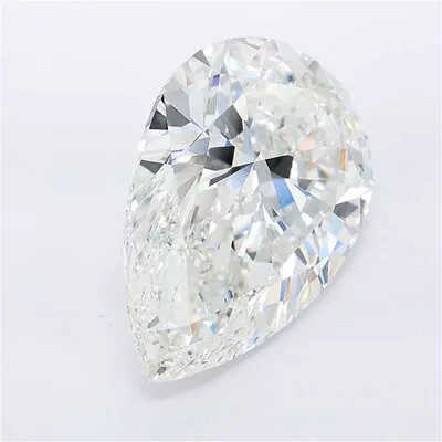 13.03ct F VS1 Rare Carat Ideal Cut Pear Lab Grown Diamond