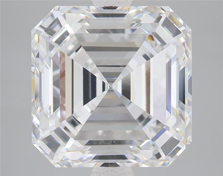 6.03ct E VVS2 Rare Carat Ideal Cut Asscher Lab Grown Diamond