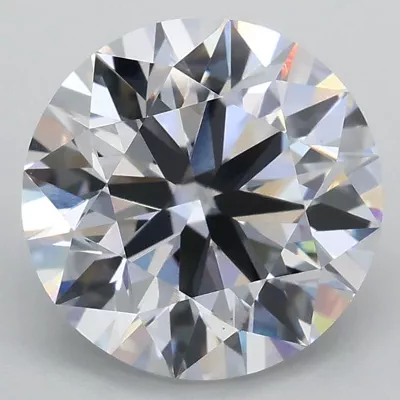 3.01ct E VS1 Rare Carat Ideal Cut Round Lab Grown Diamond