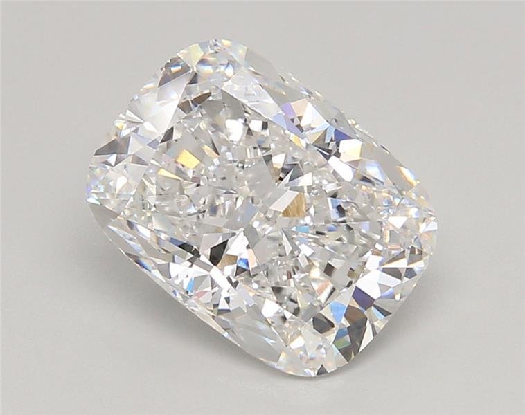 4.03ct E VVS2 Rare Carat Ideal Cut Cushion Lab Grown Diamond
