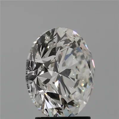 3.80ct I SI1 Rare Carat Ideal Cut Round Diamond