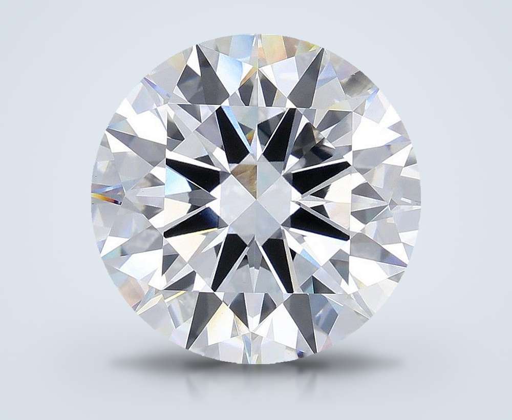 11.00ct F VVS2 Rare Carat Ideal Cut Round Lab Grown Diamond