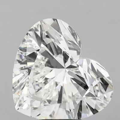 7.00ct G VVS2 Rare Carat Ideal Cut Heart Lab Grown Diamond