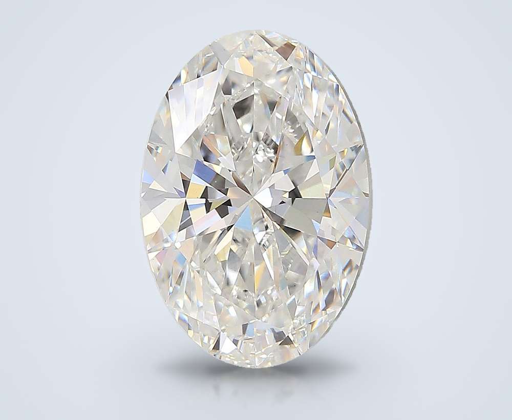 4.25ct E VVS2 Rare Carat Ideal Cut Oval Lab Grown Diamond