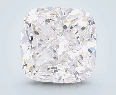 3.00ct F VS1 Rare Carat Ideal Cut Cushion Lab Grown Diamond