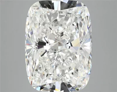 7.67ct F VVS2 Rare Carat Ideal Cut Cushion Lab Grown Diamond