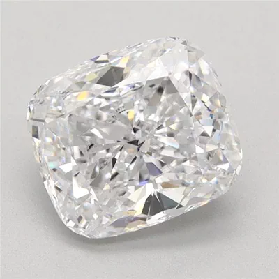 1.57ct D SI1 Rare Carat Ideal Cut Cushion Lab Grown Diamond