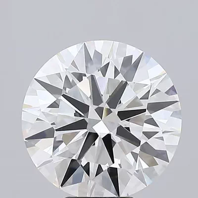 7.09ct F VVS1 Rare Carat Ideal Cut Round Lab Grown Diamond