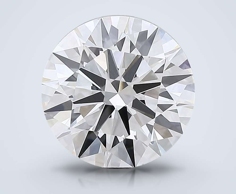 7.09ct F VVS1 Rare Carat Ideal Cut Round Lab Grown Diamond