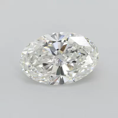 11.42ct G VVS2 Very Good Cut Oval Lab Grown Diamond