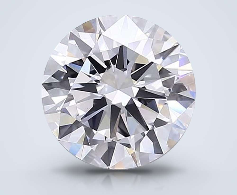 5.01ct E VS1 Excellent Cut Round Lab Grown Diamond