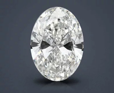 12.06ct F VS1 Rare Carat Ideal Cut Oval Lab Grown Diamond