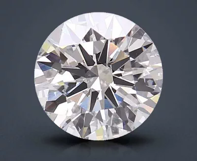 3.06ct H VVS2 Excellent Cut Round Lab Grown Diamond