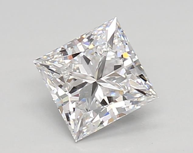 0.74ct D VVS1 Rare Carat Ideal Cut Princess Lab Grown Diamond