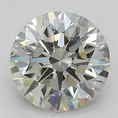 3.24ct J VS1 Rare Carat Ideal Cut Round Lab Grown Diamond