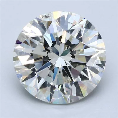 5.18ct I SI2 Very Good Cut Round Diamond
