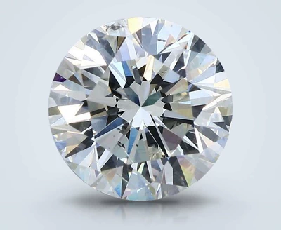 5.18ct I SI2 Very Good Cut Round Diamond
