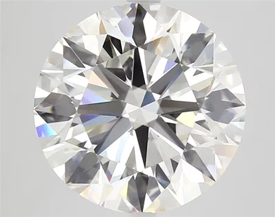 5.07ct I IF Rare Carat Ideal Cut Round Diamond