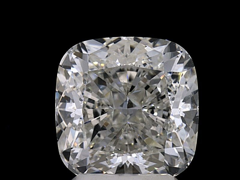 4.51ct I SI1 Rare Carat Ideal Cut Cushion Diamond