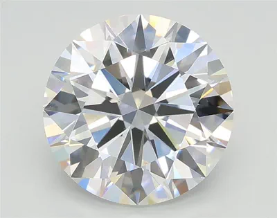 2.01ct D VVS2 Rare Carat Ideal Cut Round Lab Grown Diamond