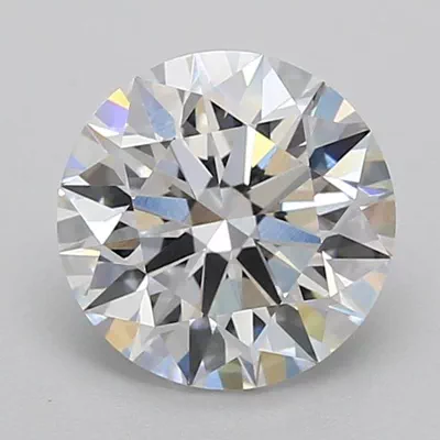 2.07ct D VVS1 Rare Carat Ideal Cut Round Lab Grown Diamond