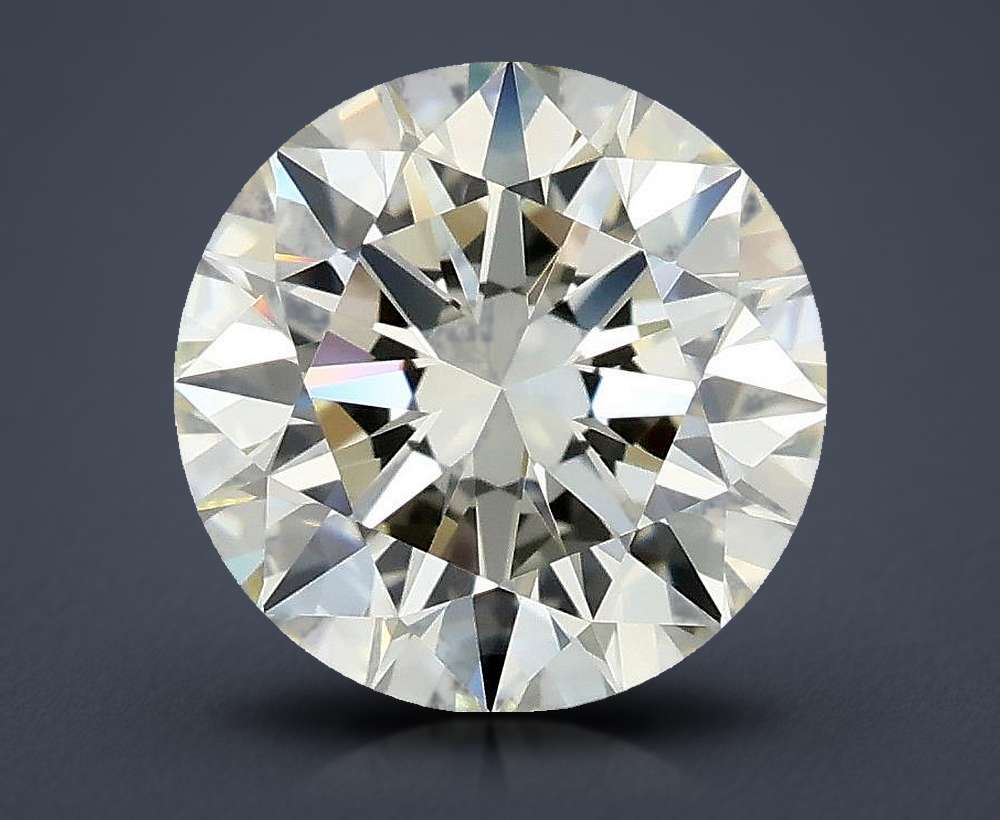 1.31ct J IF Rare Carat Ideal Cut Round Diamond