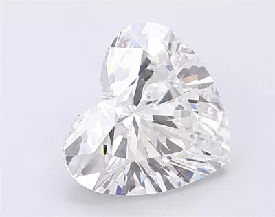 2.55ct E VVS2 Rare Carat Ideal Cut Heart Lab Grown Diamond