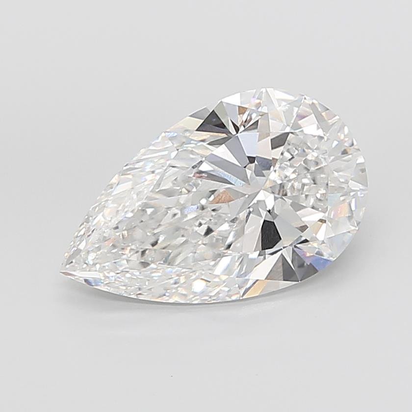 9.02ct E VVS2 Rare Carat Ideal Cut Pear Lab Grown Diamond