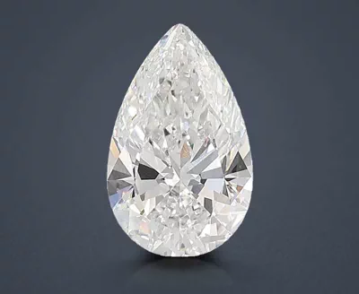 9.02ct E VVS2 Rare Carat Ideal Cut Pear Lab Grown Diamond