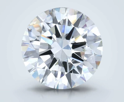 7.86ct H VS2 Rare Carat Ideal Cut Round Diamond