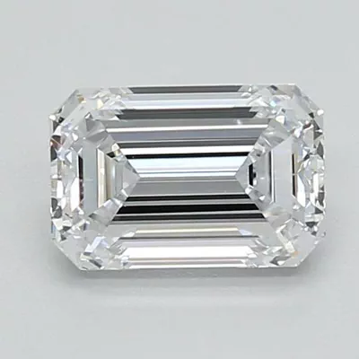 0.93ct E VVS1 Excellent Cut Emerald Lab Grown Diamond