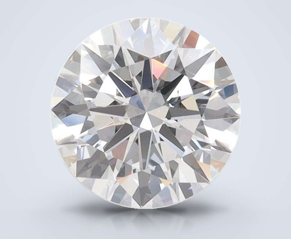 1.48ct D FL Rare Carat Ideal Cut Round Lab Grown Diamond