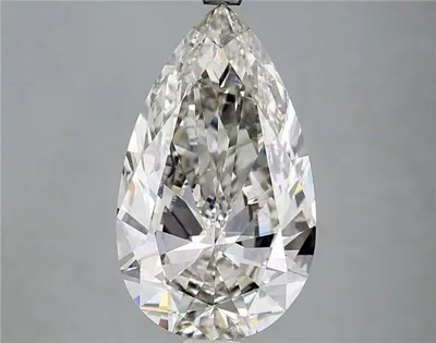 5.19ct I VS1 Very Good Cut Pear Lab Grown Diamond