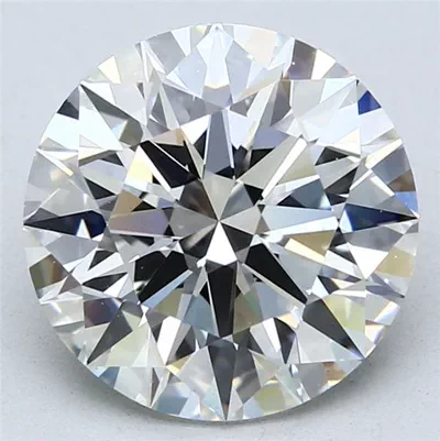4.53ct F VS1 Rare Carat Ideal Cut Round Lab Grown Diamond