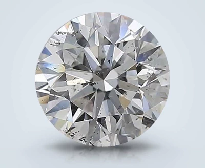 2.70ct E SI2 Excellent Cut Round Diamond