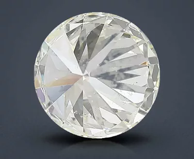 3.02ct K SI1 Rare Carat Ideal Cut Round Diamond