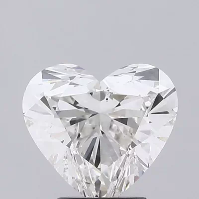 3.04ct G VS2 Rare Carat Ideal Cut Heart Lab Grown Diamond