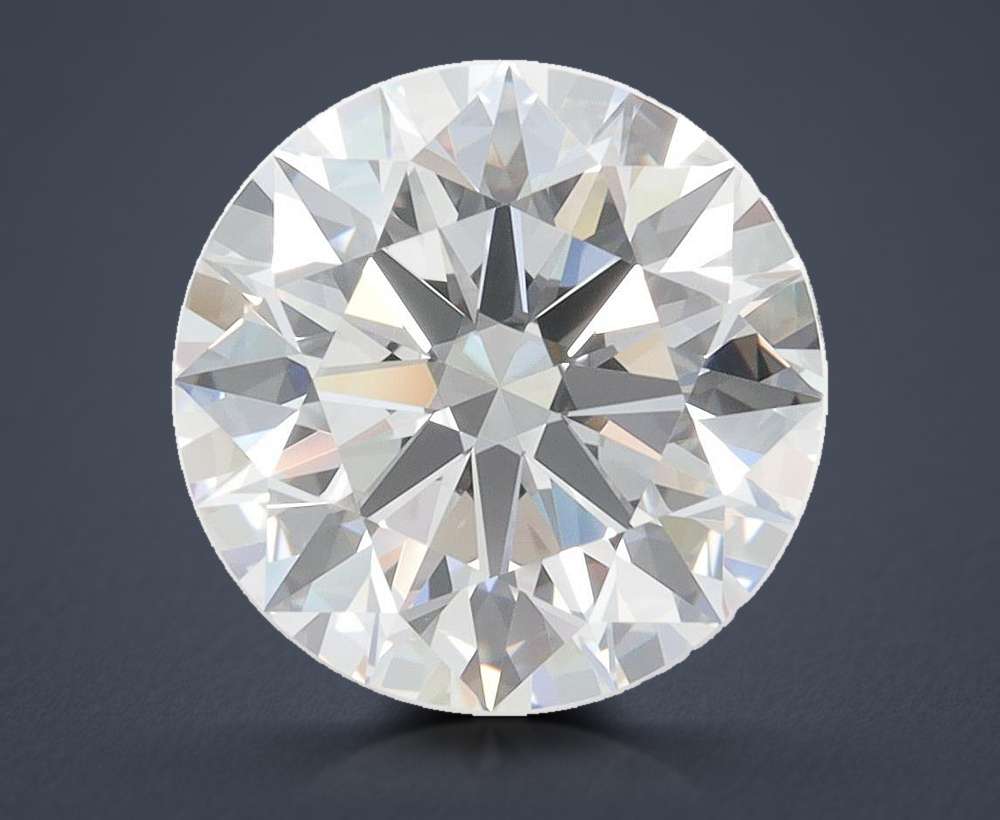 2.53ct D VVS1 Rare Carat Ideal Cut Round Lab Grown Diamond