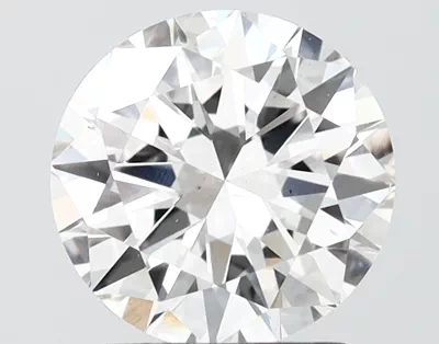 2.01ct F SI1 Very Good Cut Round Lab Grown Diamond