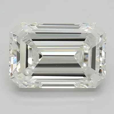 1.08ct D VS1 Rare Carat Ideal Cut Emerald Lab Grown Diamond