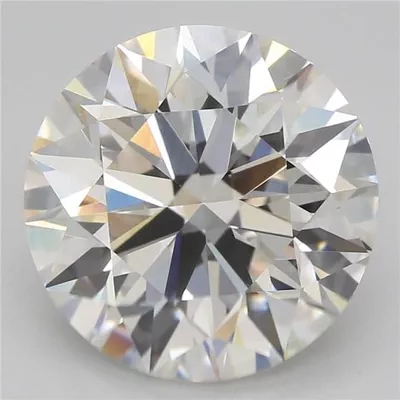 4.02ct G VVS2 Excellent Cut Round Lab Grown Diamond